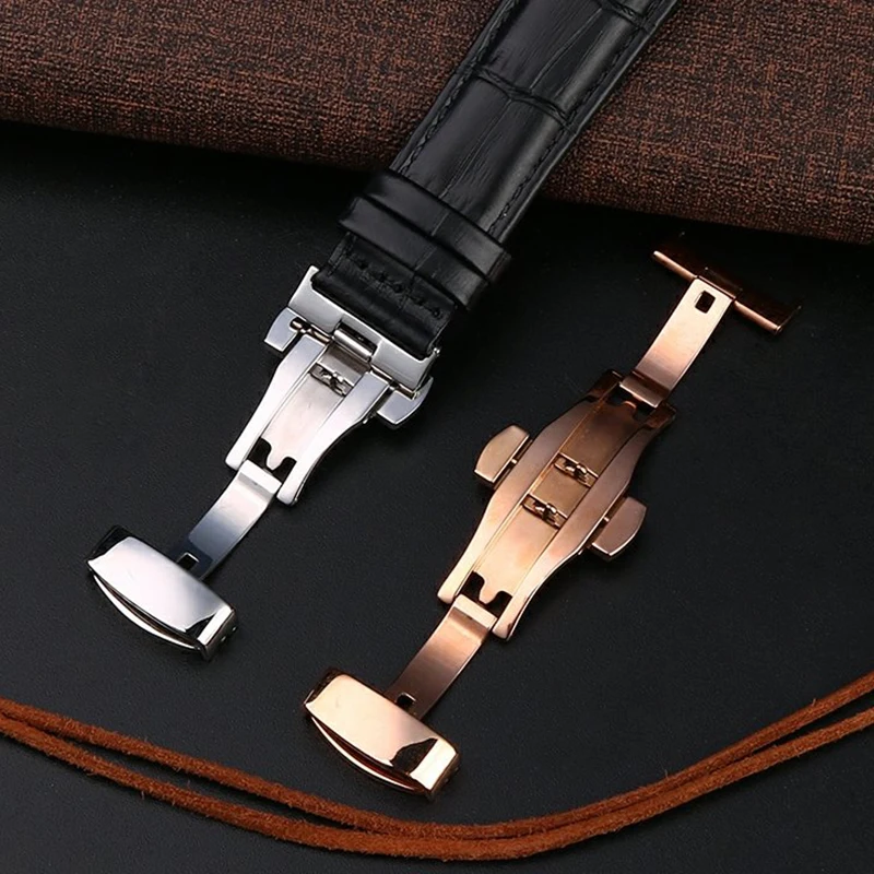 Raised crocodile pattern leather watch strap for LV watch Louis Vuitton Tambour collection men\'s and women\'s 21 * 12mm 18*10mm