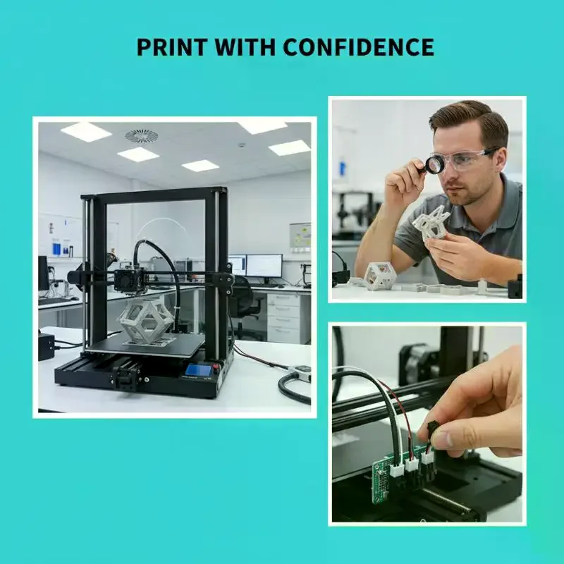 

Prusa I3 MK4 Print Head Assembly Hardened Steel Nozzle Durable Heater for Extended 3D Printer Use