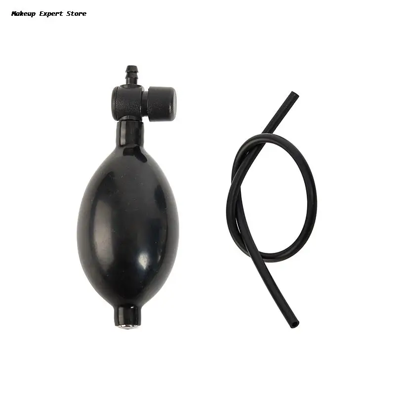 Sphygmomanometer Tonometer Ball Blood Pressure Cervical Tractor Accessory Latex Air Inflation Balloon Bulb Pump +Valve Link Tube