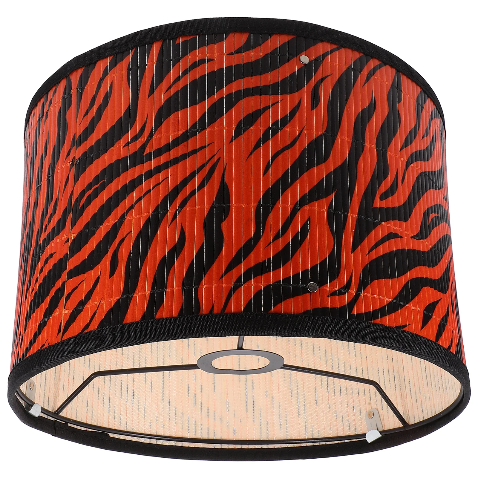 

Bamboo Replacement Lamp Shade Patterned Desk Table Lamp Shade No Power Cord Suitable for Bedroom Study Hotel Home Use
