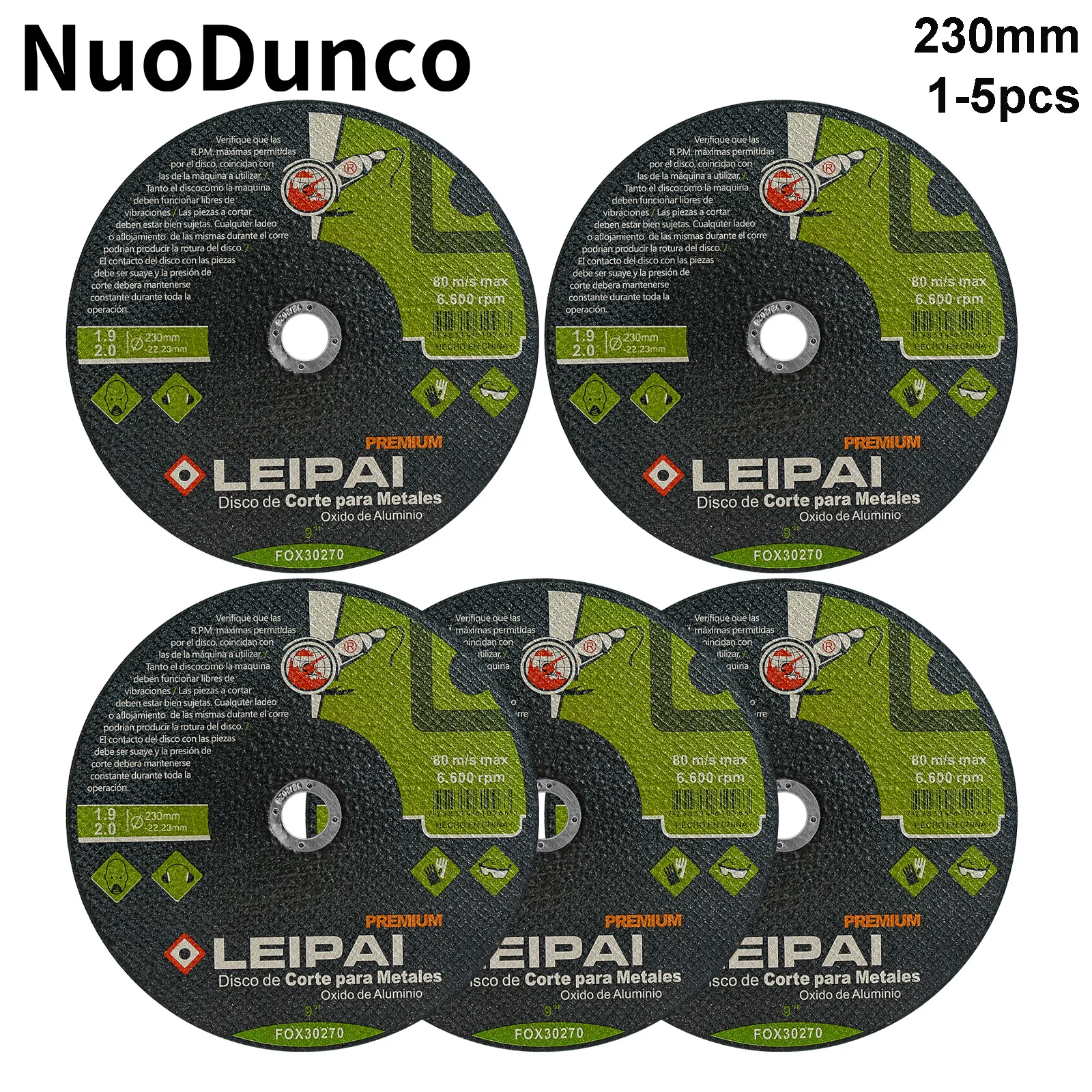 NunDunco 230mm Metal Cutting Disc 9\