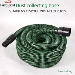 10M FOR FESTOOL MIRKA Vacuum Cleaner Dust Bucket Hose Vacuuming Tube Power Tool Accessories Sandpaper Machine Plastic Pipe