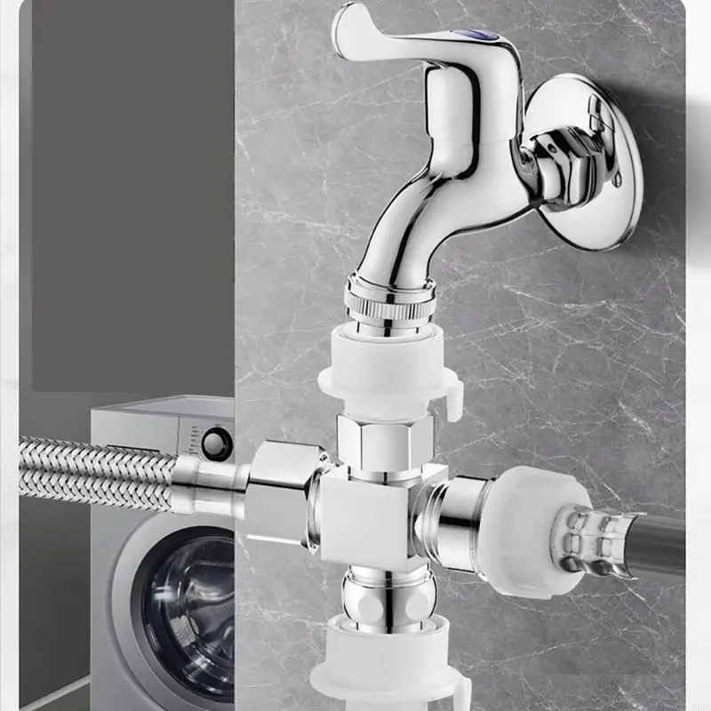 

Water Pipe Fitting Brass Water Separator Simple Installs for Split Water Supply
