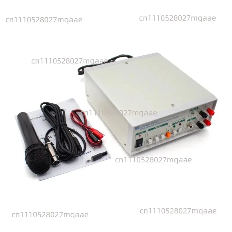 AC 220V Automatic Speaker Polarity Tester Audio Testing Instrument Mic/Headphone/Speaker Tester 0.2s Fast Detection LW-5991