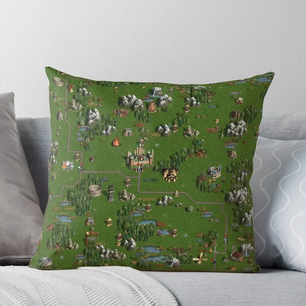 Heroes of Might and Magic III Conflux Throw Pillow Pillow Cases Decorative Luxury Pillow Case Elastic Cover For Sofa