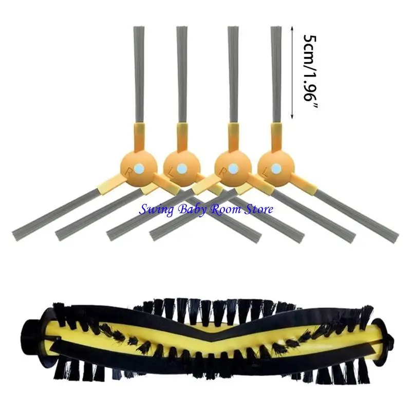 X500 X520 X600コードレスフロアスイーパーロボットクリーナー用K1ADローラーブラシ