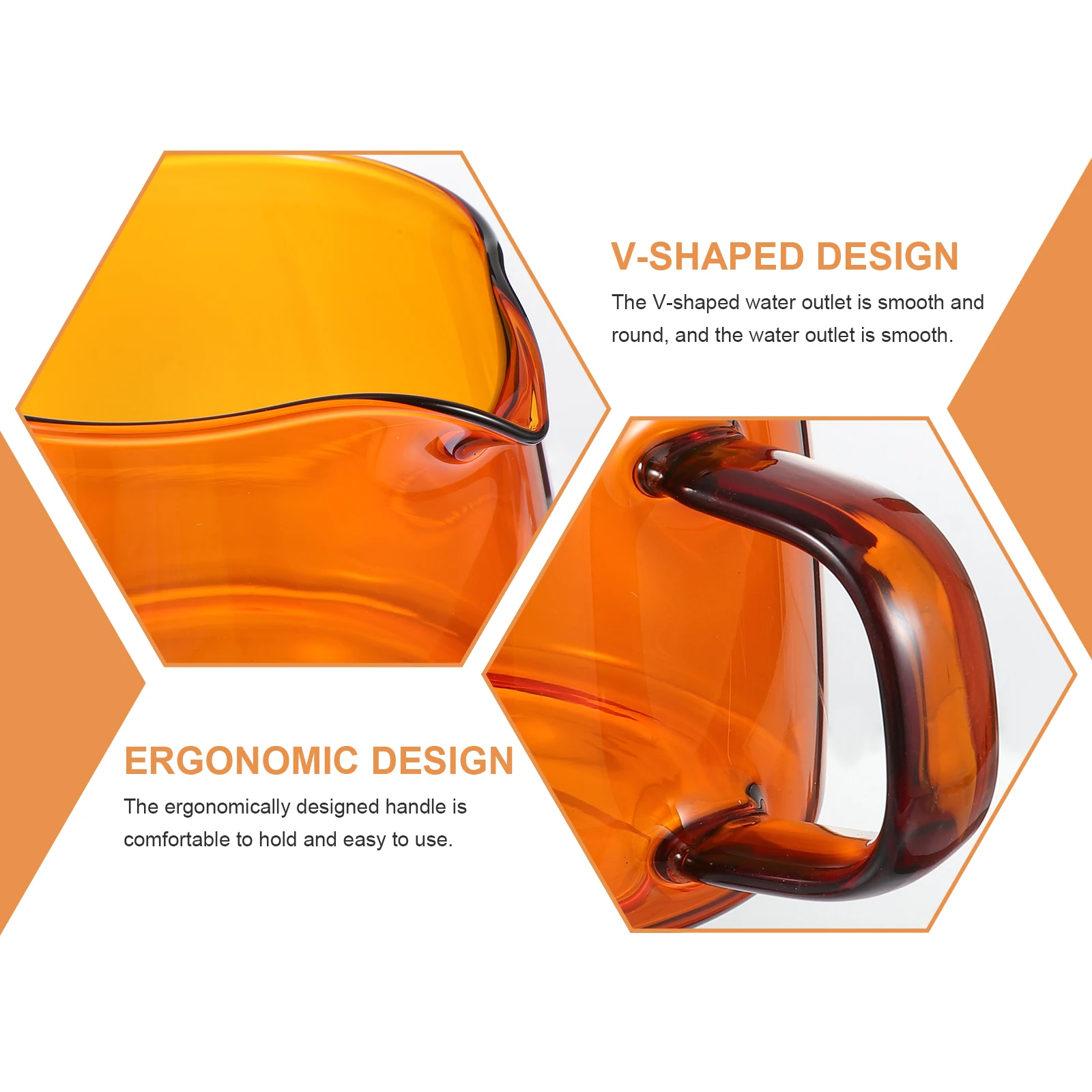 

1Pcs Portable Glass Coffee Pot Heat-Resistant Coffee Kettle Multi-Purpose Tea Milk Use Multi-Functional Versatile Glass Kettle