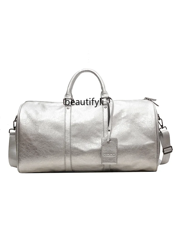 

Business Trip Female Large-Capacity Luggage Bag Male Lightweight Tote Pending Delivery Buggy Bag Sports Gym Bag