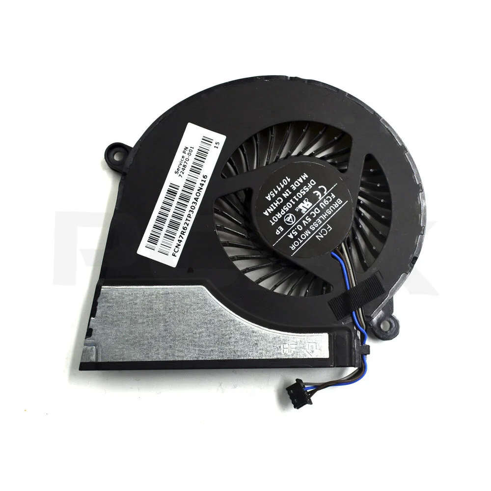 Laptop CPU Cooling Fan For HP Pavilion 15E 17E 15-E 17-E 14-E TPN-Q117 Q118 Q119 Q120 Q121 Series 724870-001