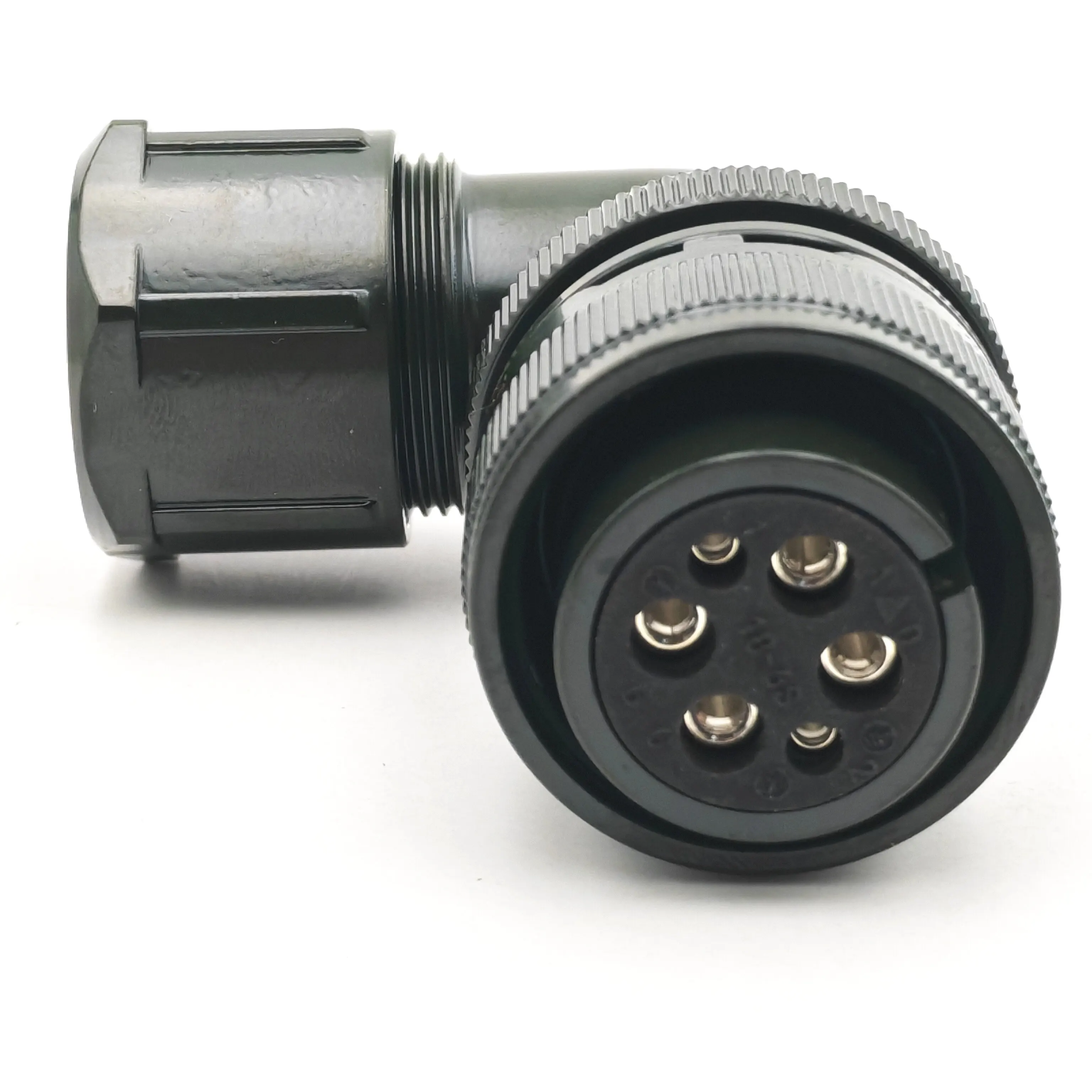 18‑6S 18‑A6S CMBT‑XL20T/60/25 Elbow Aviation Connector 6‑Pin Servo Motor Circular Plug Industrial Automation Repair Accessory