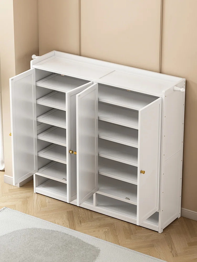 

Shoe cabinet door shoe rack 2024 new popular indoor multi-layer storage artifact space-saving dormitory rental house