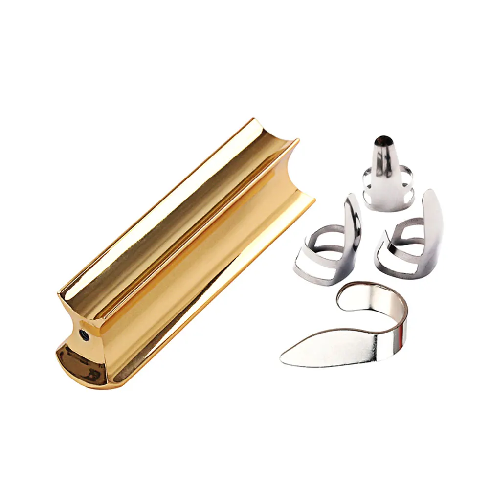 

Guitar Slider Acoustic Accessories Stick Pointer Metal Steel Finger for Electric