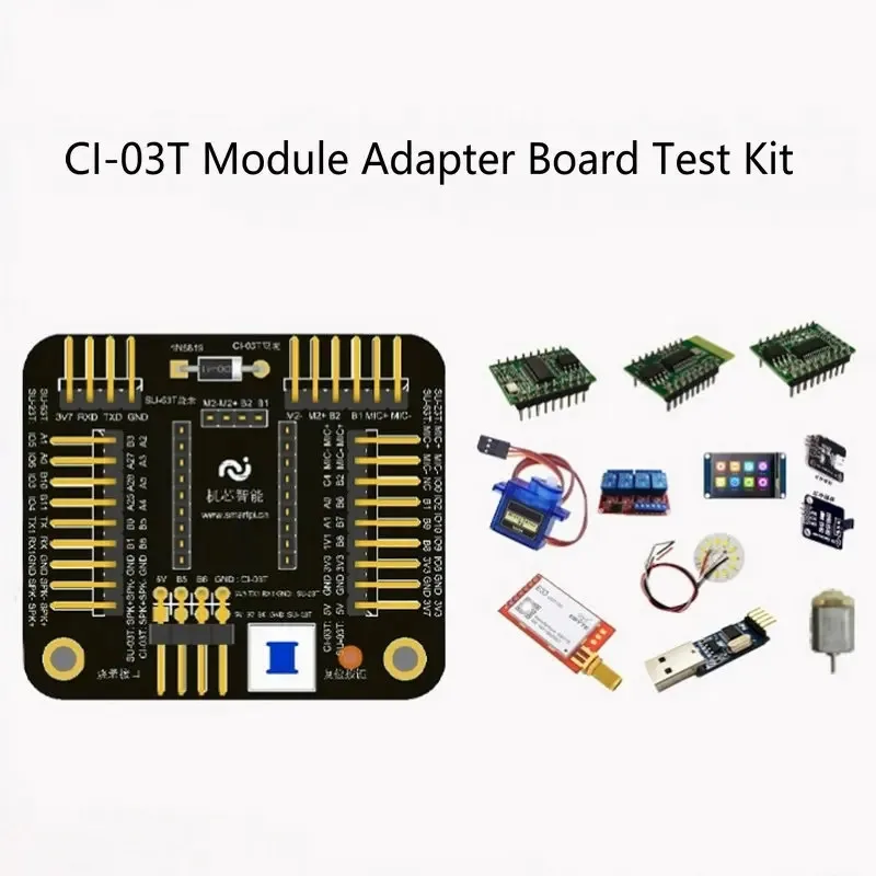 AI Intelligent Offline Control Over Ld3320 Speech Recognition Module CI-03T