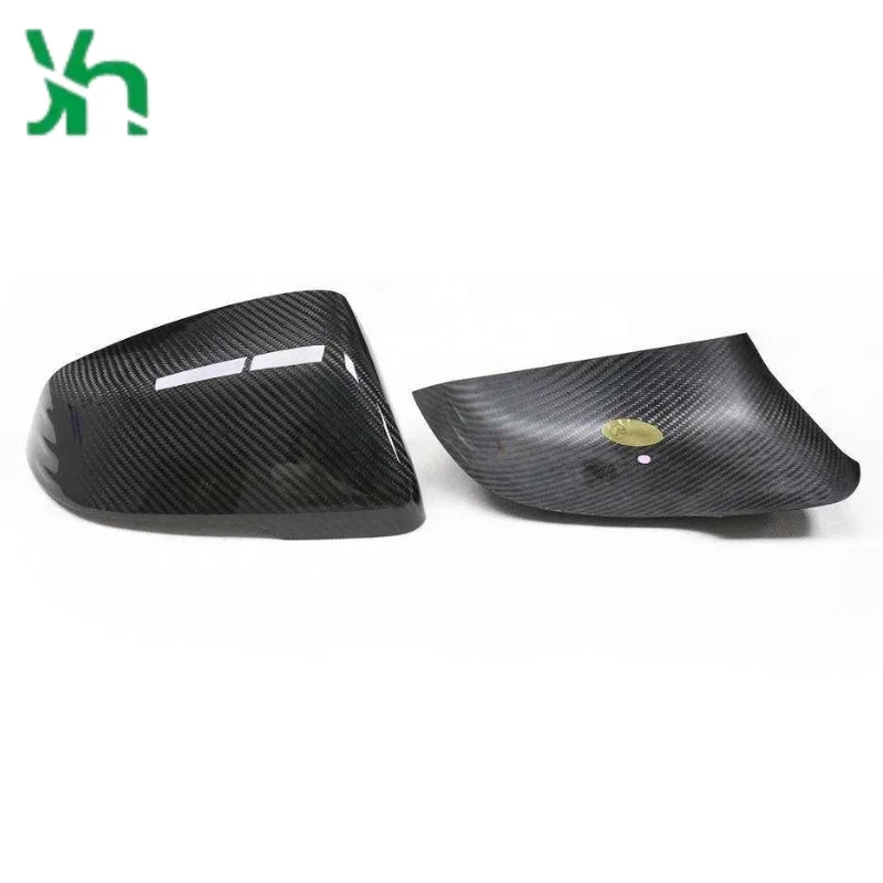 مناسبة لتويوتا سوبر 2018 + BMW F40 F52 F45 X1 Z4 2016-2022 دعم دفعة مختلطة غطاء مرآة من ألياف الكربون الجافة عصا #2