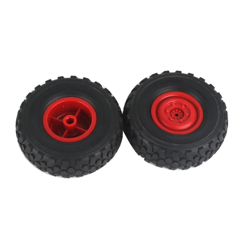 A45F-4Pcs Soft Tire Wheel For LDRC LD1801 LD1802 LD1803 A01 A02 A86 A86P RC Car Upgrade Parts Accessories