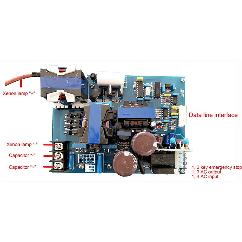 yag laser power supply with simmer board without simmer board