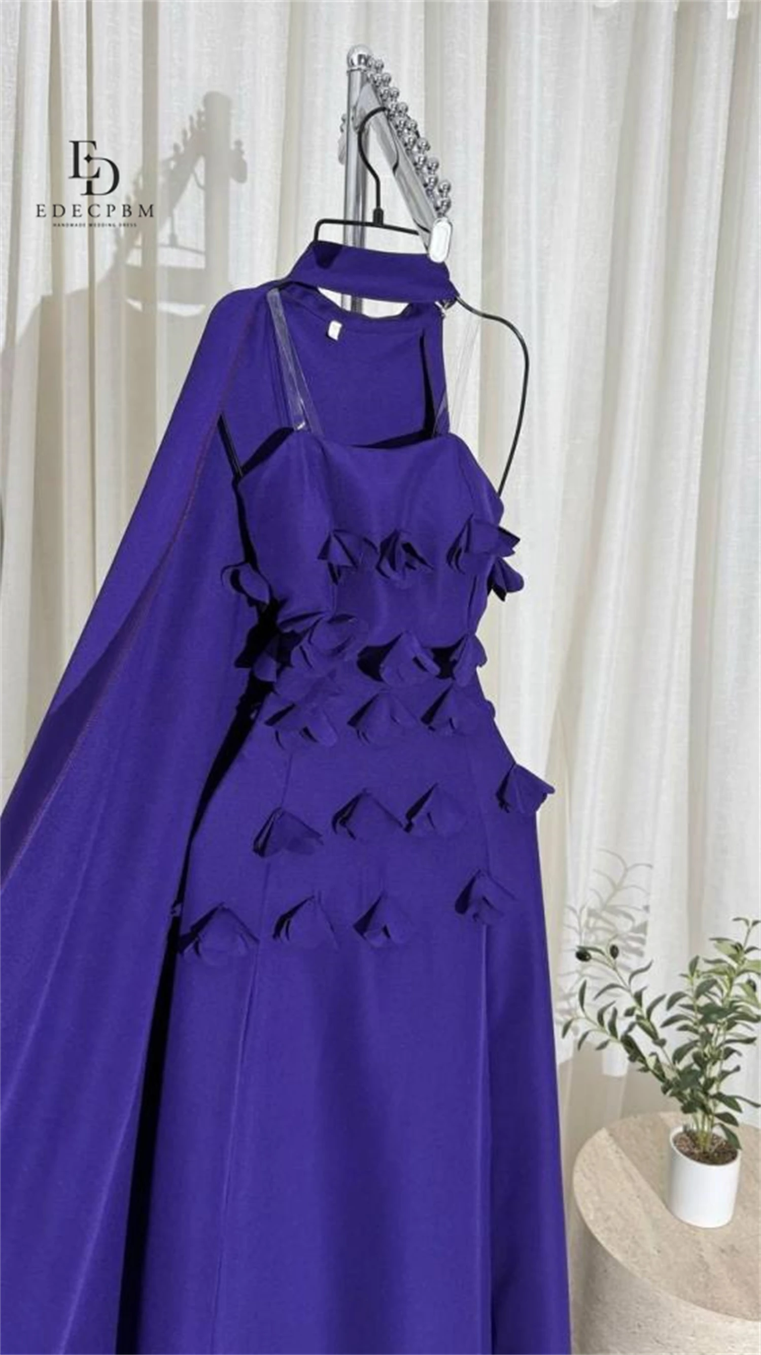 EDECPBM Vestido personalizado para ocasiões especiais Vestidos de baile de luxo Vestido de festa de casamento Vestido de coquetel Vestido longo elegante