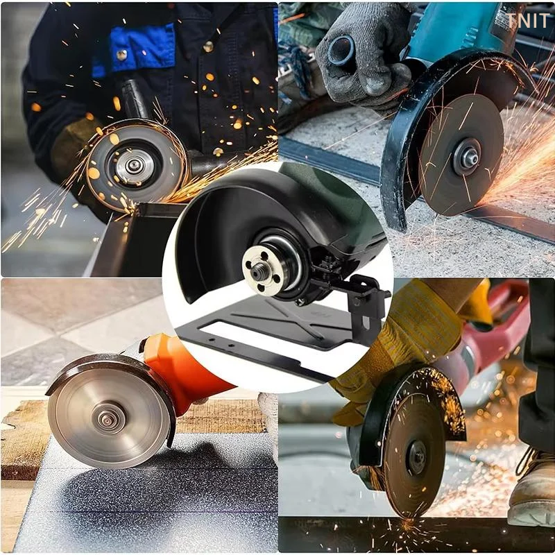 Angle Grinder Cutting Bracket Protective Shield Cover Adjustable Thickened Guard For Woodworking And Metalworking Cutting Guard