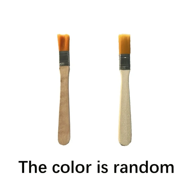 24/48 шт.-нейлоновые кисти No 1, короткая деревянная ручка, художественные кисти, акварельные кисти, инструменты для чистки стен для школы, офиса