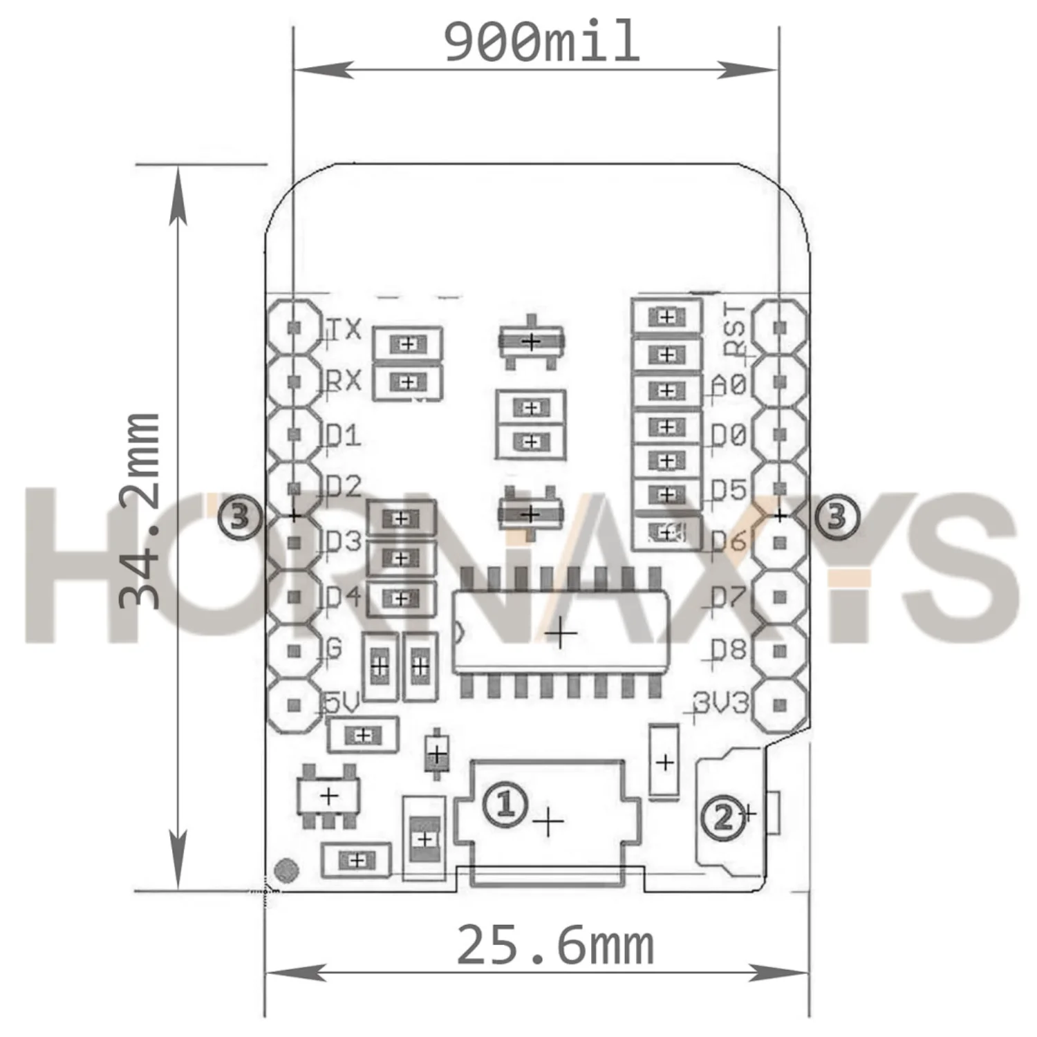 1-10PCS WeMos D1 Mini ESP8266 ESP-12F ESP12 Module WiFi Development Board TYPE-C Micro USB 3.3V Digitale Pin Voor Arduino