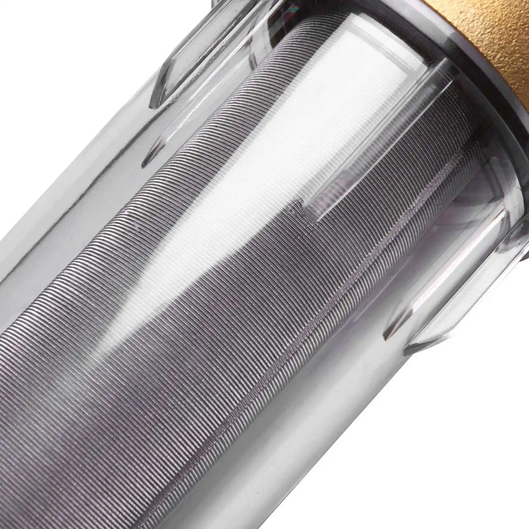 2X 4 Split-Mouth Water Filters Front Purifier Copper Lead Pre-Filter Backwash Remove Rust Contaminant Sediment Pipe-Y48A