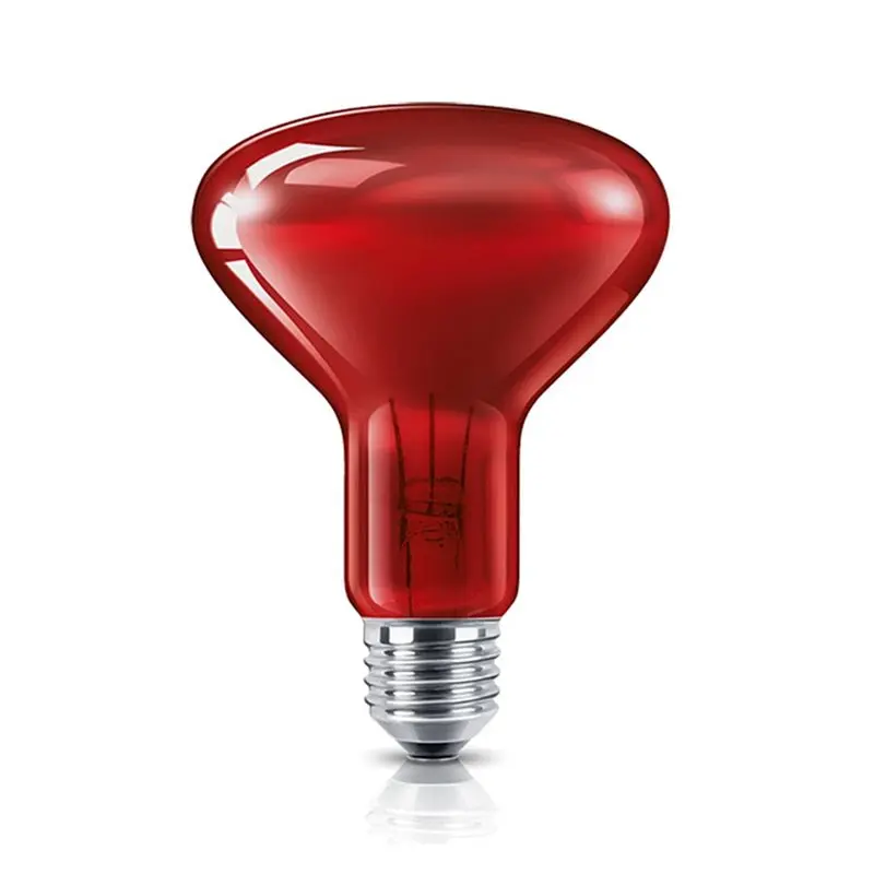 

Инфракрасная физиотерапевтическая лампа LLCS R95 100W с цоколем E27, красная, для оздоровления и релаксации
