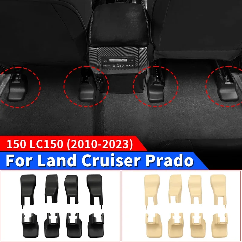 

For Toyota Land Cruiser Prado 2010-2023 LC150 Seat Track Protective Cover Interior upgraded Accessories Seat rail cover J150