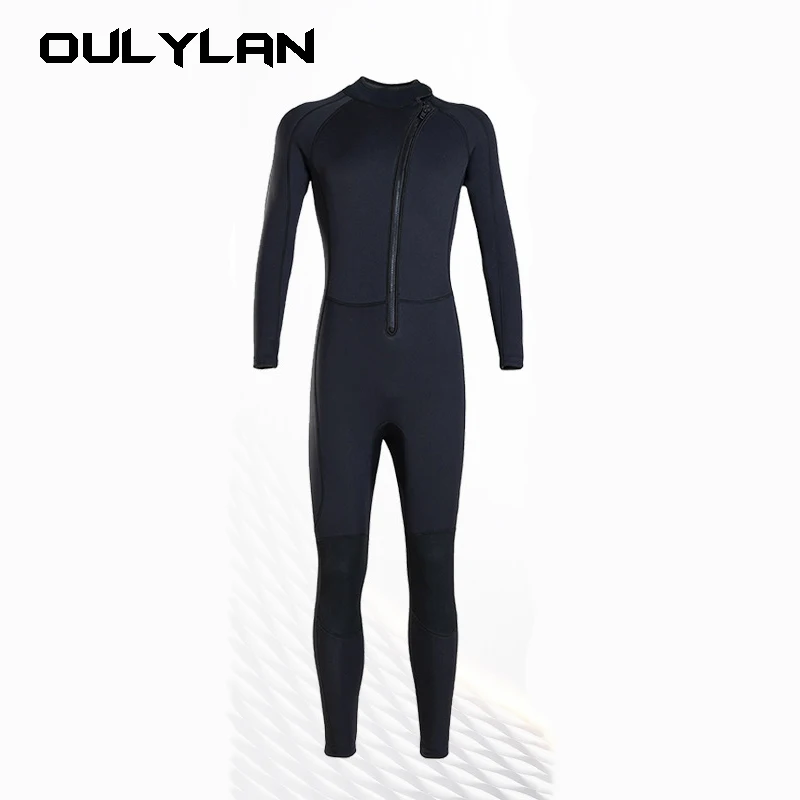 Men Women Wetsuit 3MM Neoprene Full Body Diving Suit Scuba Spearfishing Snorkeling Surfing Wetsuit Thick Thermal Swimsuit