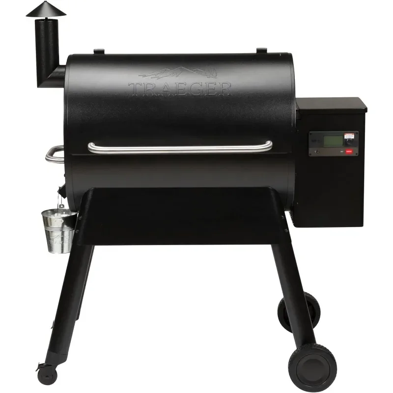 Grills Pro 780 Electric Wood Pellet Grill and Smoker with WiFi and App Connectivity, Black