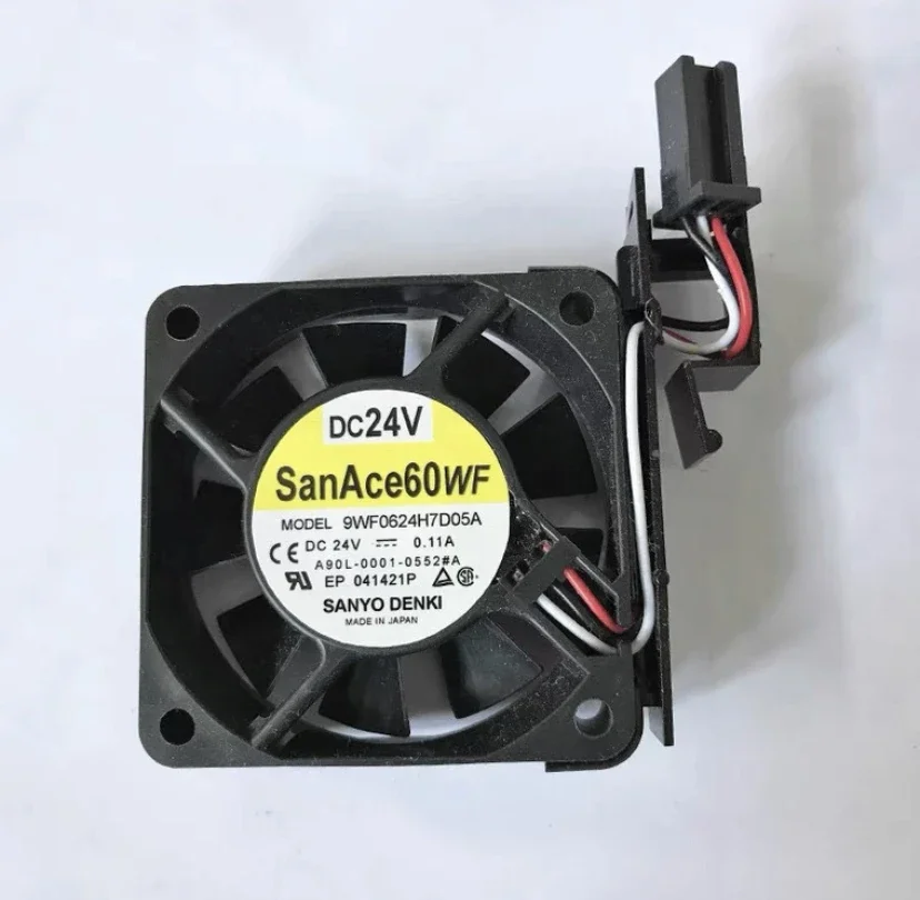 Brand new Fanuc Fan 9WF0624H7D05A A90L-0001-0552 # A with a complete set of brackets, 24v  0.11A,60*60mm