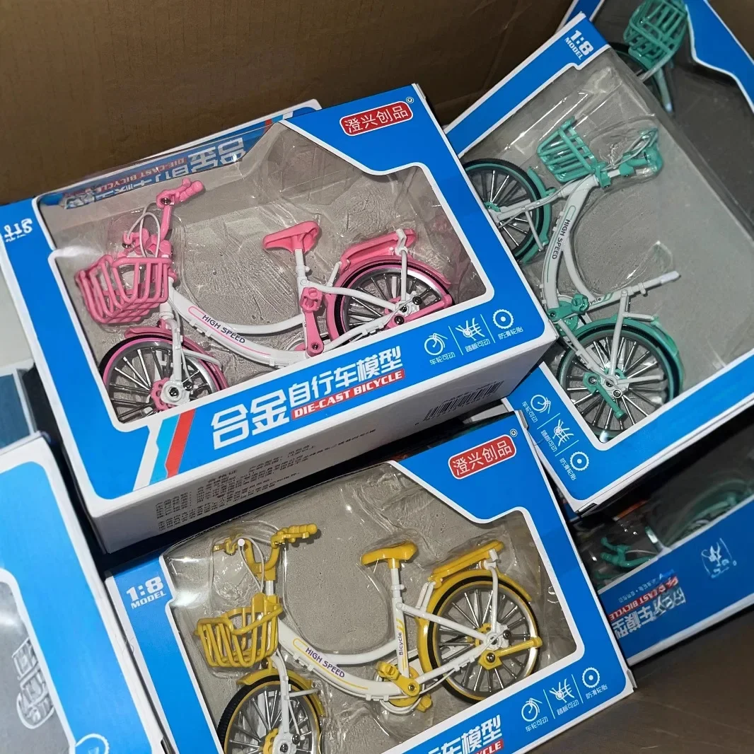 1: 8 rower damski ze stopu, model symulacyjny roweru, zabawka rowerowa, ozdoba, kolekcja, prezent