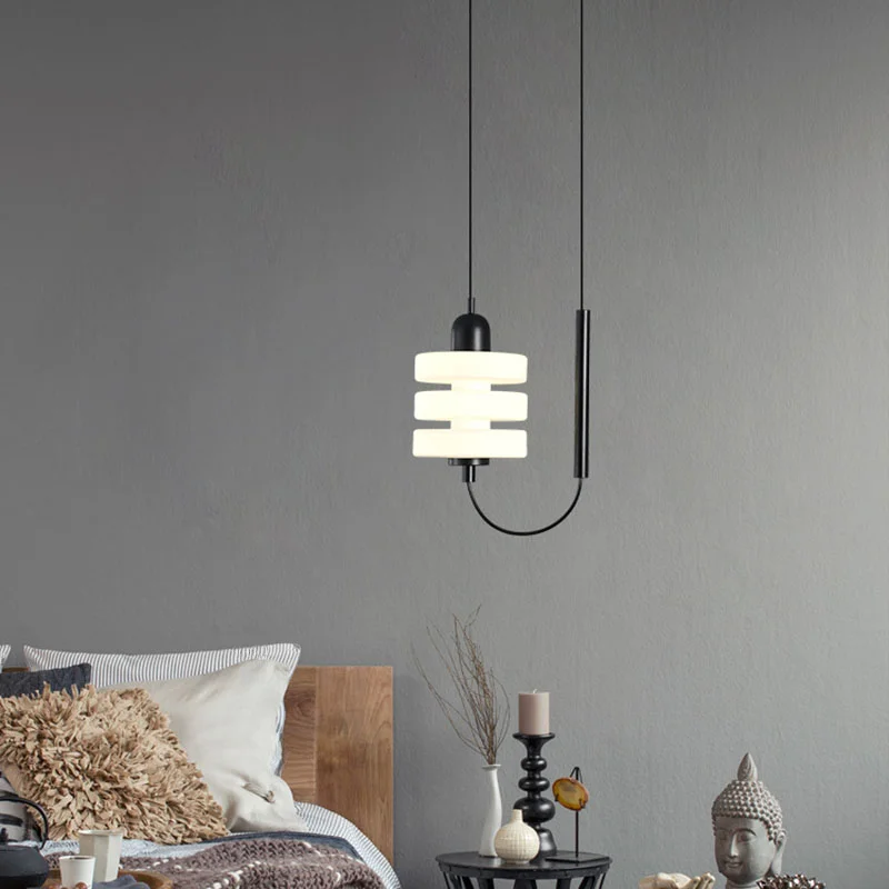 Modern LED Pendant Lamp Bedside Hanging Chandelier For Living Dining Room Restaurant Hotel Home Decor Lighting Fixture Luster