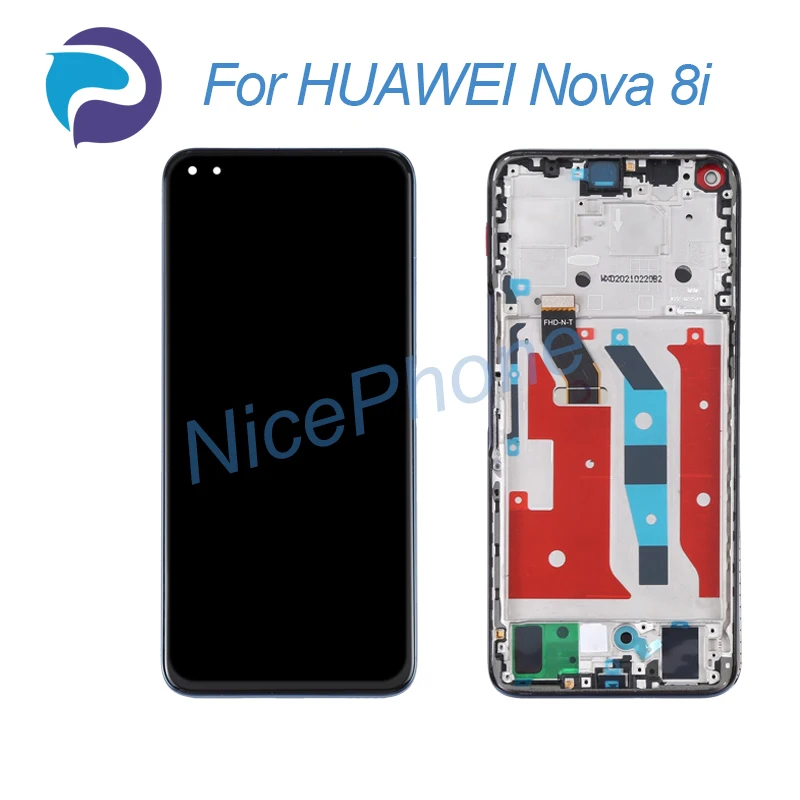 Imagem -03 - Tela Lcd e Touch Digitizer Display para Huawei Nova 8i 2376x1080 Nen-l22 Nen-lx1 Nen-lx3