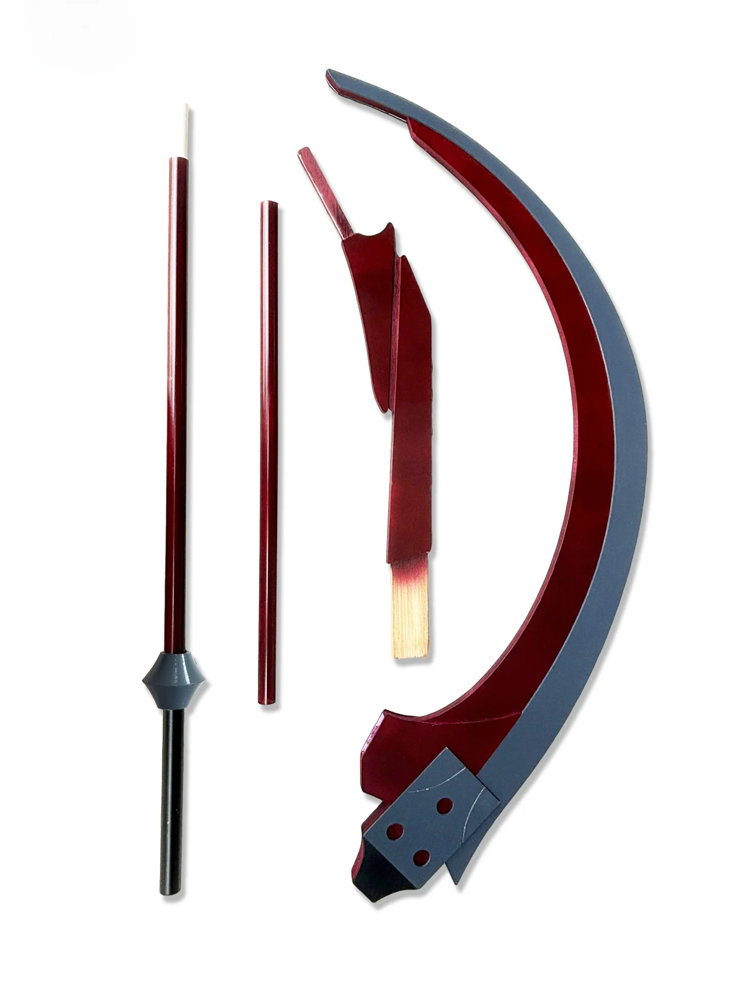 

Боевой костюм Bla EVA, реквизит для косплея Yui Kiriima, коса, аниме, тематические аксессуары для косплея, Cus Made