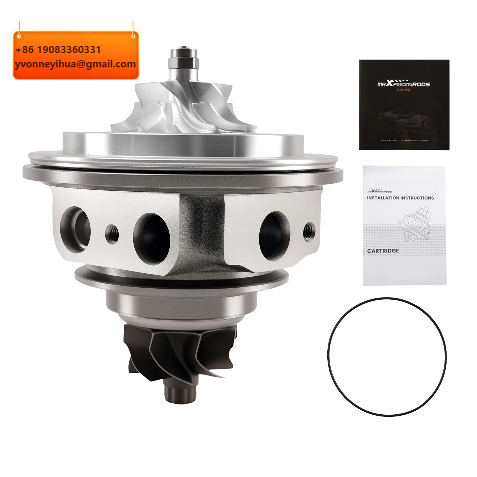 

Картридж турбокомпрессора MaXpeedingrods Billet LH (левый) для Ford F-150 2.7L V6 2015-2018, артикул FL3Z6K682A