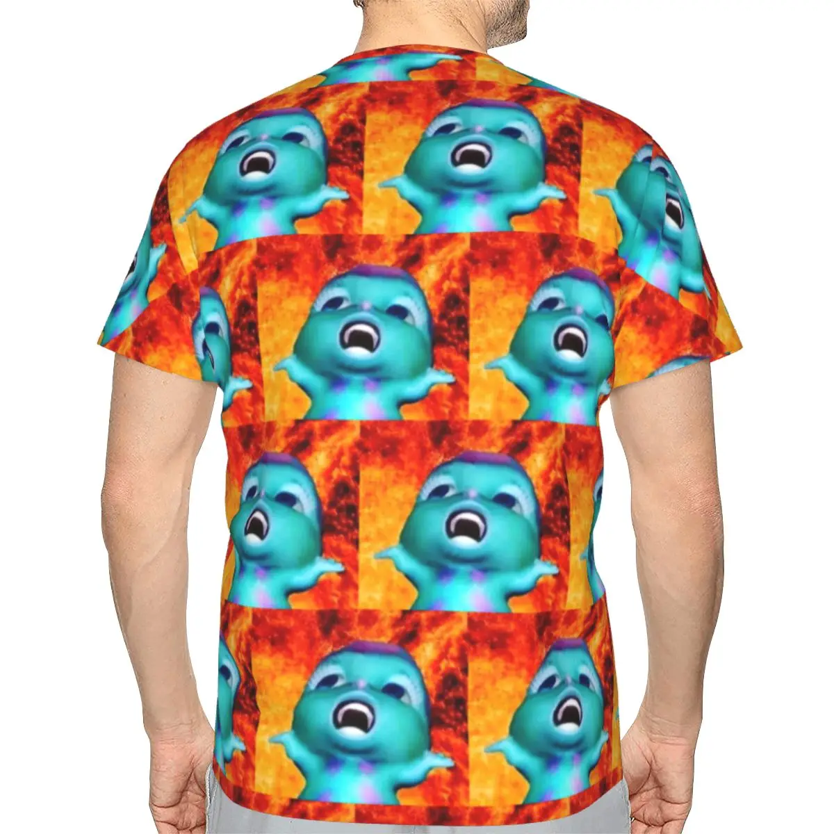 Bibble Meme 100% Cotton T-Shirt Men'sClassic T Shirts Men Crew Neck Short Sleeve