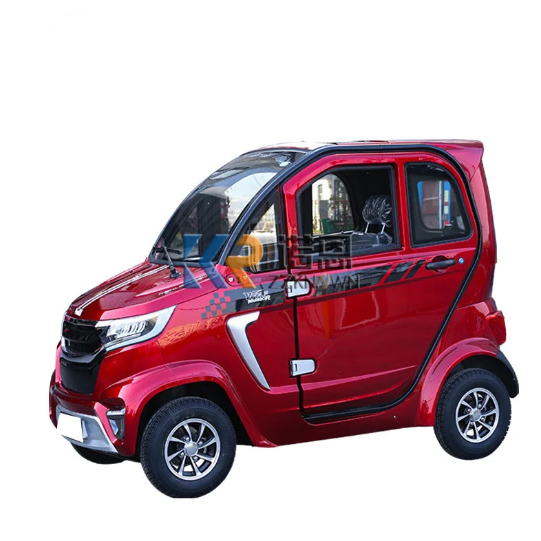 2023 COC EEC Approval 4 wheel Electric Car for Adults Electric Car Vehicle Tuk Tuk for 3-4 Peoples