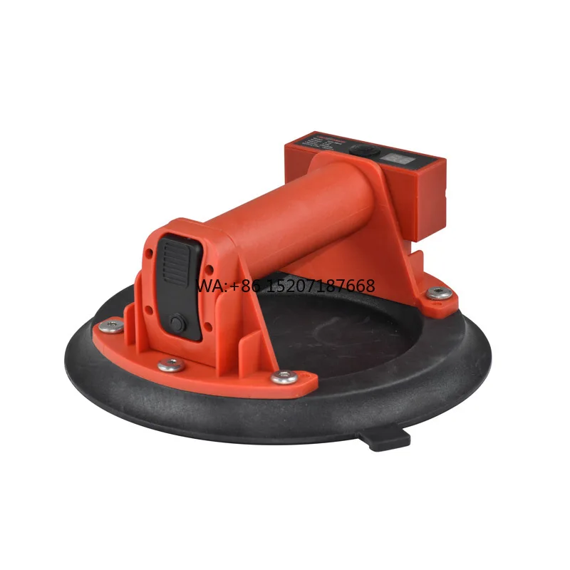 

8'' Electric Vacuum Suction Cups Hand-hold Suckers for Tile Glass Lifting Tools Lifters Custom Handle Smart Pump