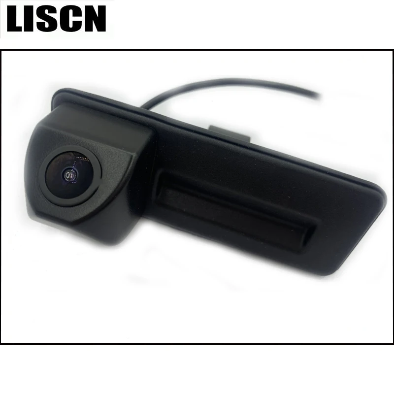 HD Rear View Camera For Audi A1 8X 2012 2013 2014 2015 2016 2017 2018 Trunk Handle Backup Waterproof Parking Reversing Camera