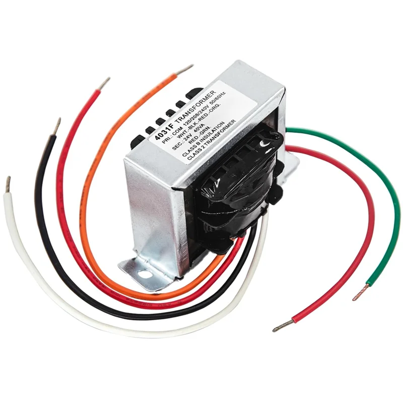حار Sale-24V 40VA محول التحكم 40VA، الابتدائية 120، 208، 240V الثانوي 24V، فرن HVAC متعدد الصنبور مع حامل القدم