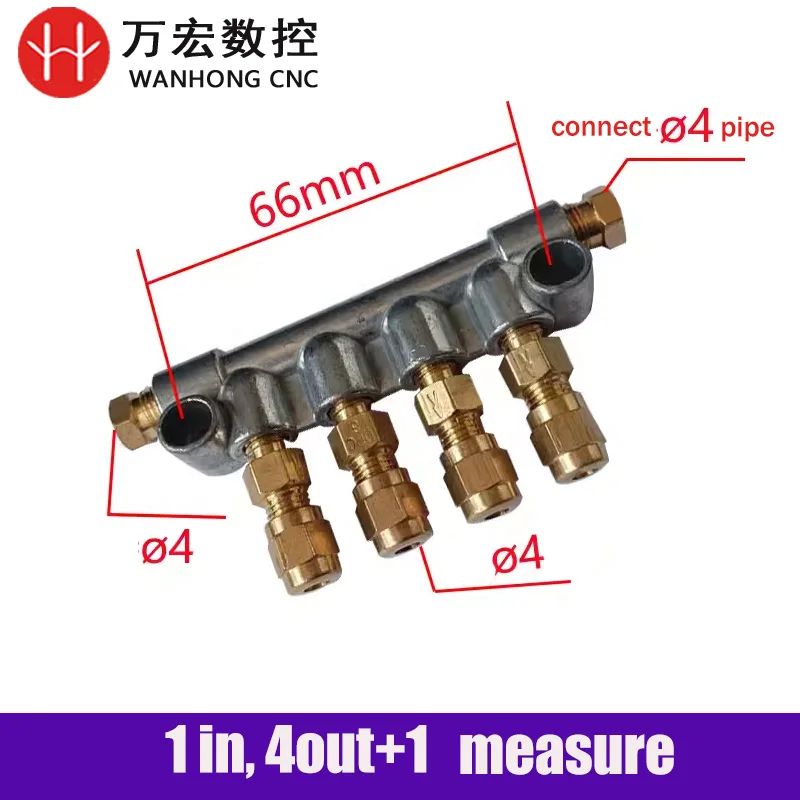 Блок распределителя масла сопротивления, дозирующий клапан для токарного станка с ЧПУ, промышленная система смазки