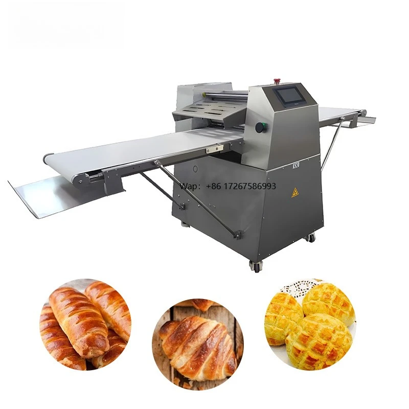 Advanced Electric Dough Laminator Bakery Equipment Laminator Catering Industry Pastry Sheeter Hotel Pastry Kitchen Laminator