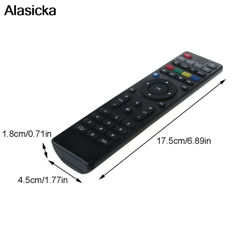 Hot Sale TVIP TV Box Remote Control For TVIP710 TVIP605 Black Color TVIP Remote Controller Without Bluetooth