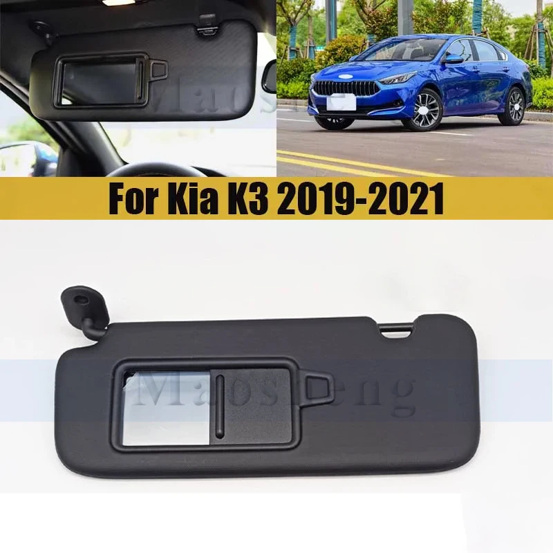 

Sun Visor For Kia K3 2019-2021 Side Shade Sunvisor With Mirror Sunshade Cover Shade Sun Visor