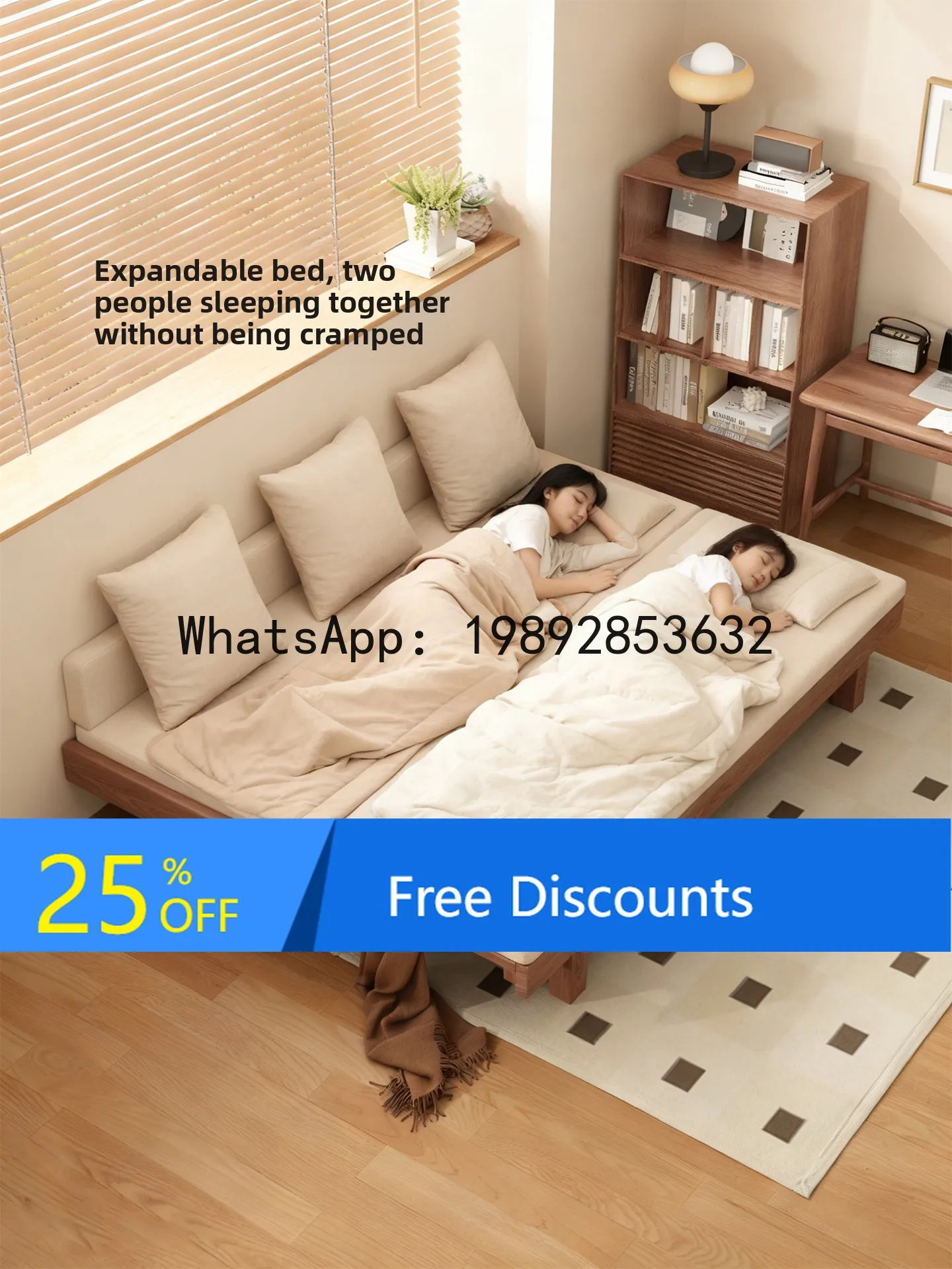 YFY Folding Sofa Bed Dual-use 2025 New Model Small  Pull-out  Long-term Sleeping Multi-functional Pull-out  Extendable