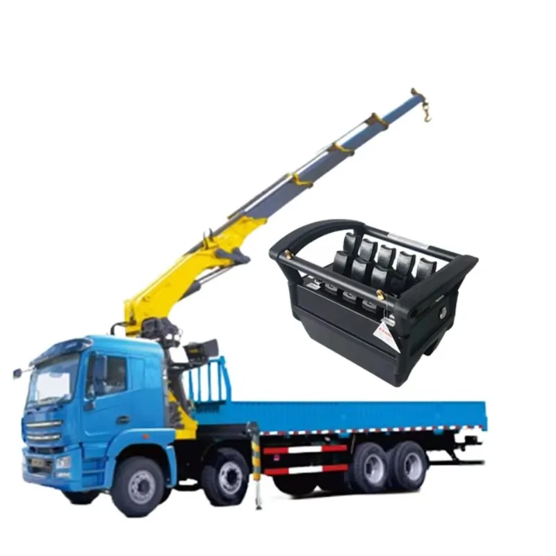 Industrial Universal Crane Equipment 6 Joystick Radio Control Hydraulic Remote Control Crane