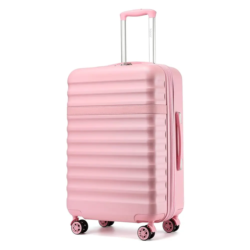 KONO ABS + PC harde koffer met 4 wielen, TSA slot trolley handbagage/koffer (55/65/75cm)