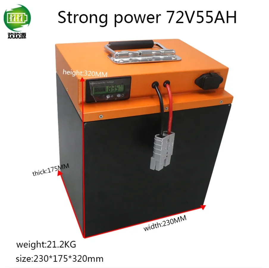 Customized Lithium Ion Battery Pack 60 72 Volt 60v 72v 32ah 35ah 40ah 45ah 48ah 50ah 60ah 100ah