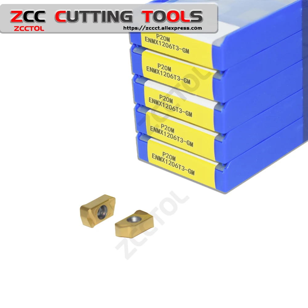 ZCC Milling Insert ENMX1206T3-GM ENMX 1206T3 GM P20M P20T YB9320 Analogue product of LNMU0303
