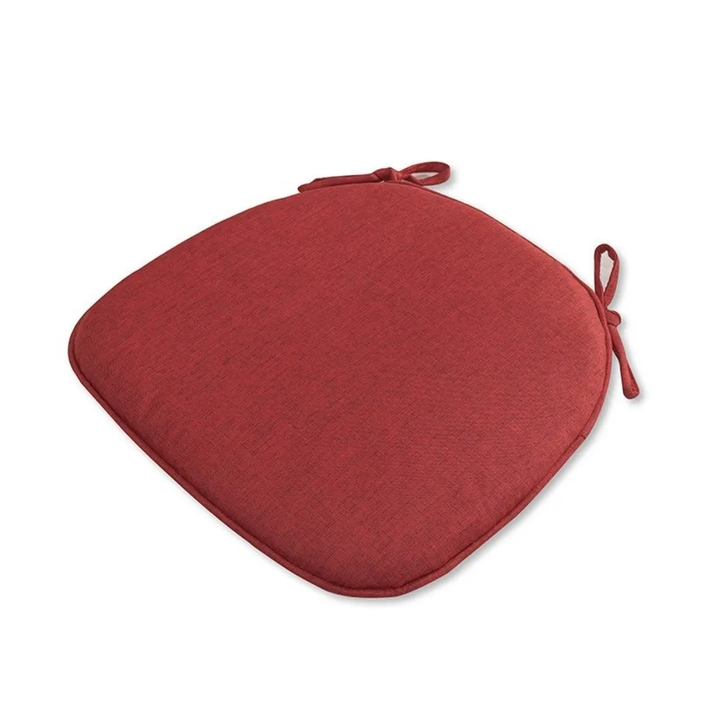 Simple Thicken Dining Chair Cushion Comfortable Breathable Sanding Seat Pad Non Slip Soft Chair Pad Seat Cushion